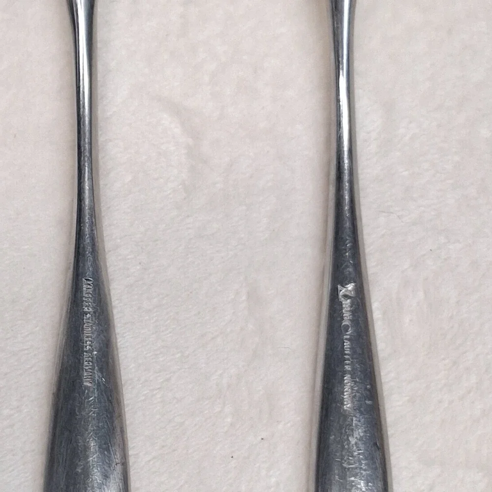 Towle Lauffer Design 2 Set of 4 Forks Stainless Steel Norway Germany